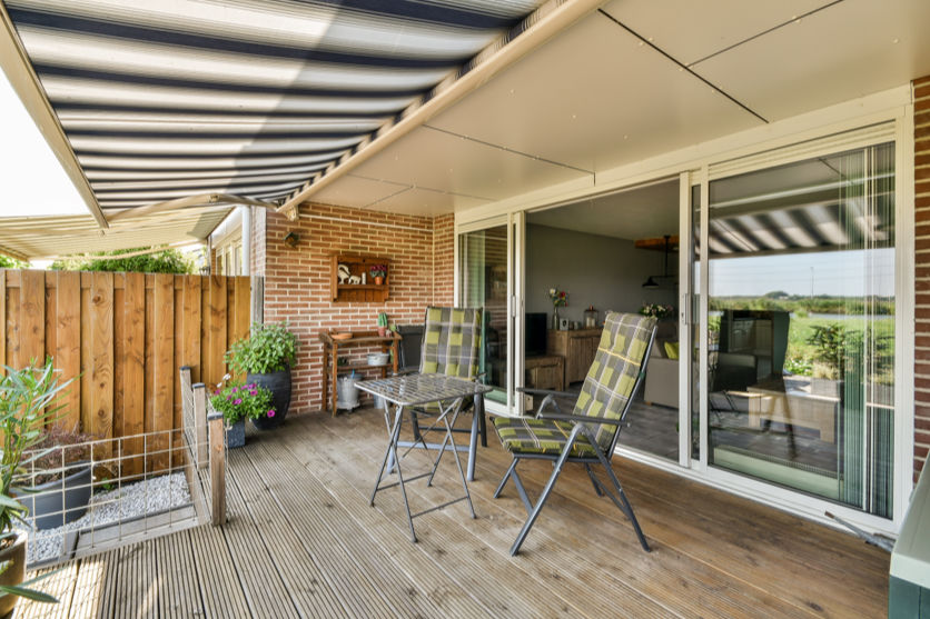 Zonnescherm - Tilburg - Noord-Brabant, Nederland